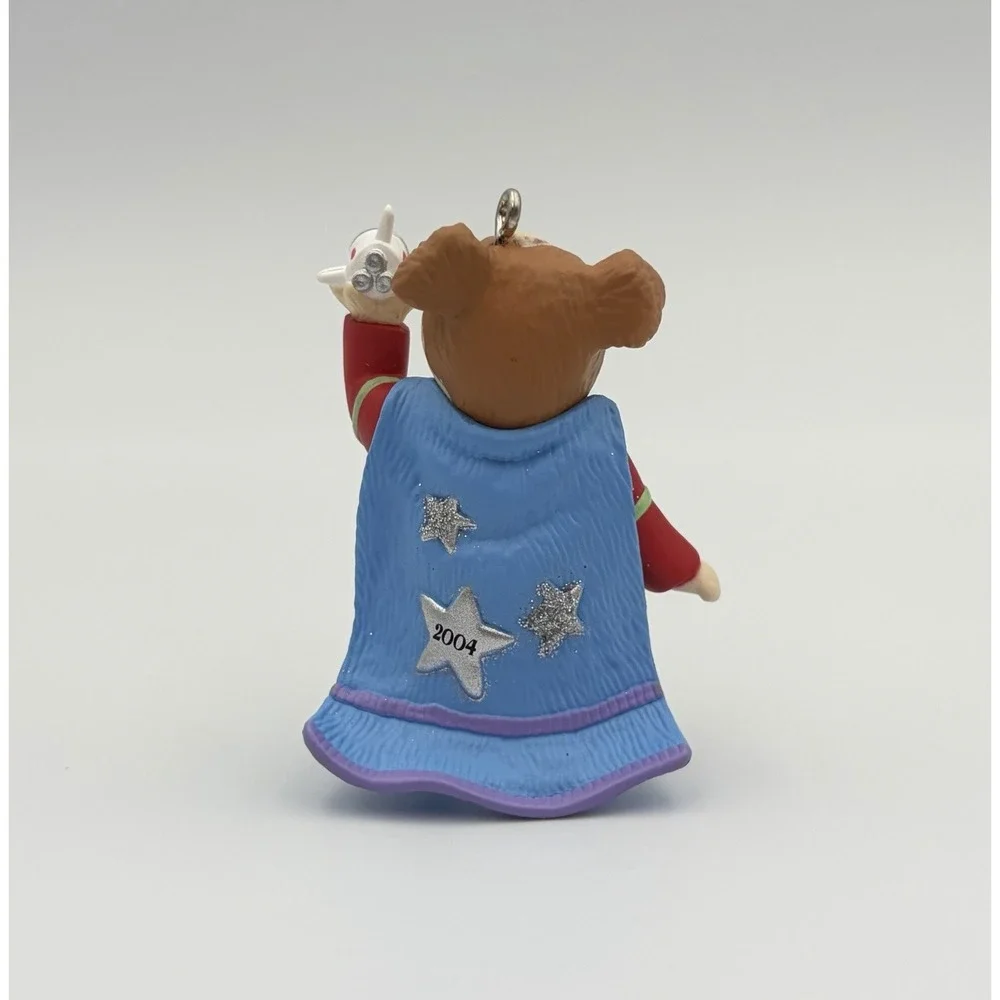 Hallmark Keepsake Ornament 2004 My Third Christmas Superhero Puppy Dog Vintage